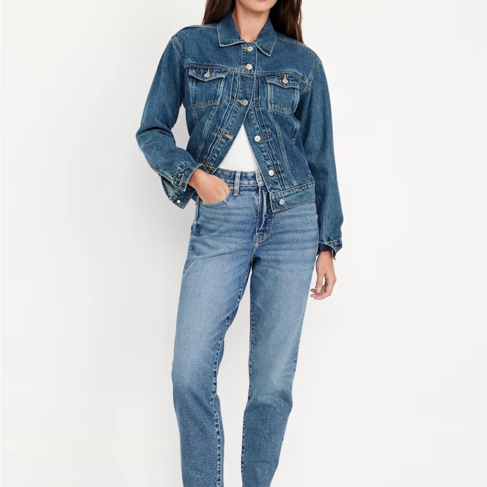 Old Navy High-Waisted OG Straight Ankle Jeans